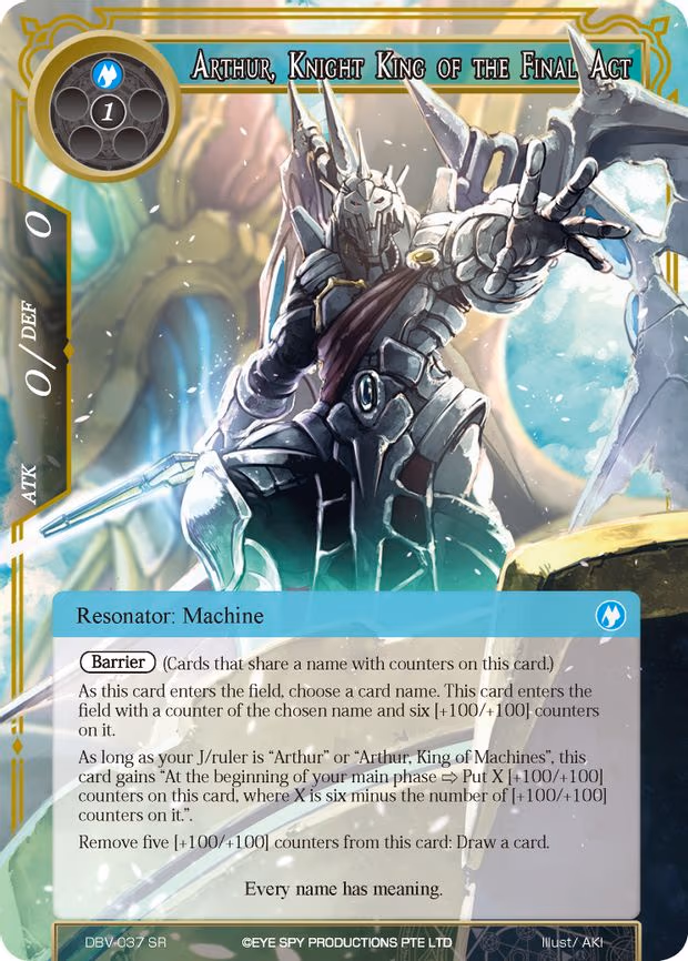 Arthur, Knight King of the Final Act