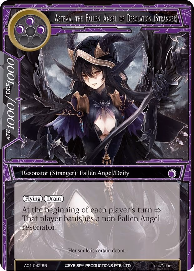 Astema, the Fallen Angel of Desolation (Stranger)