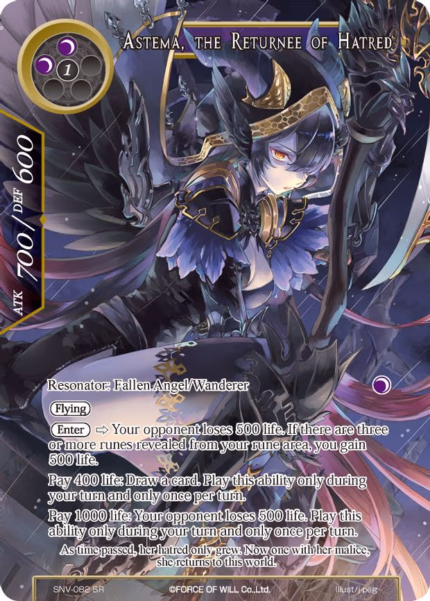 Astema, the Returnee of Hatred