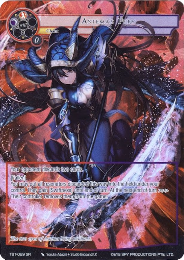 Astema's Fury