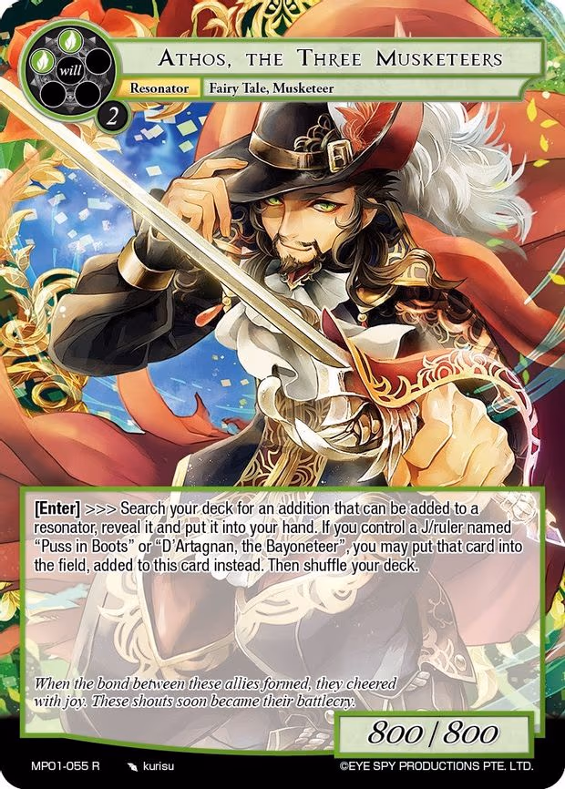 Athos, the Three Musketeers