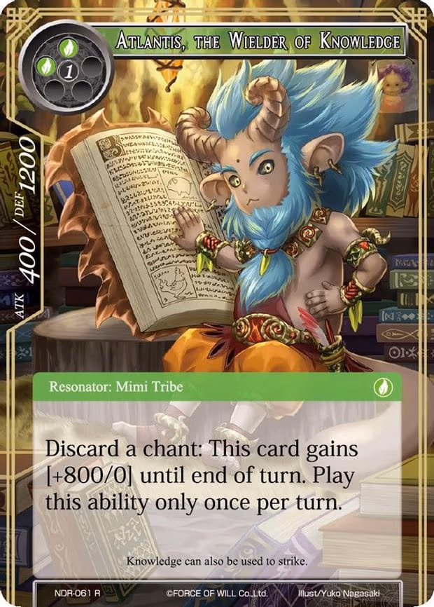 Atlantis, the Wielder of Knowledge