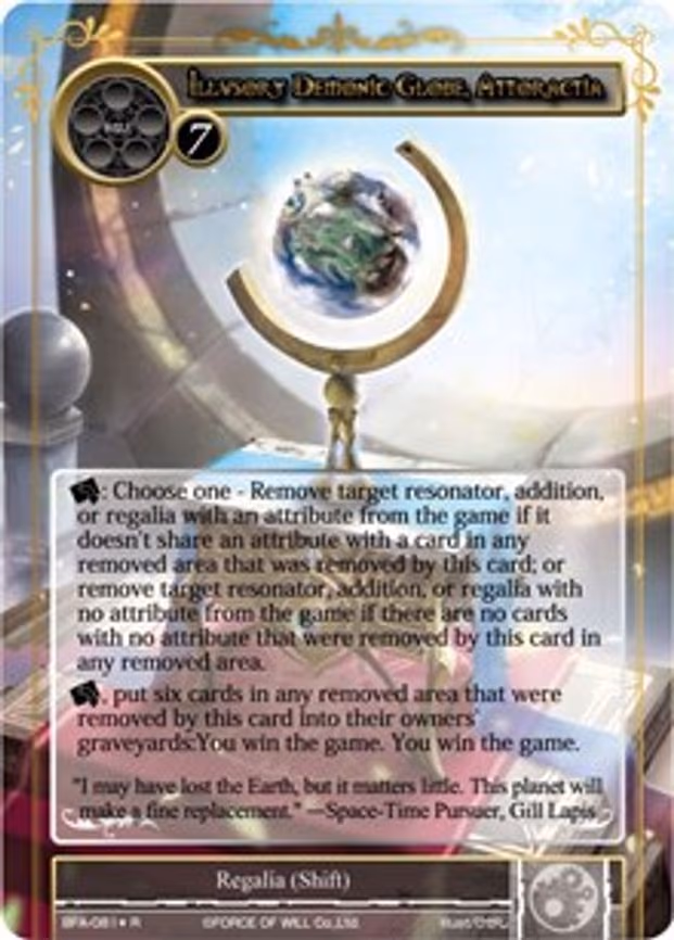 Attoractia, Dimension of the Seven Kings // Illusionary Demonic Globe, Attoractia