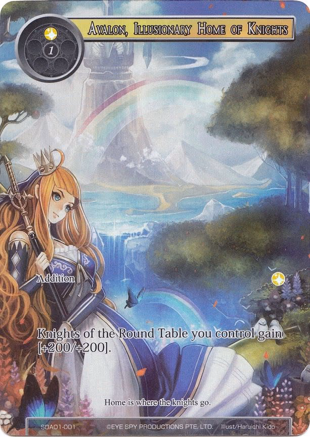 Avalon, Illusionary Home of Knights