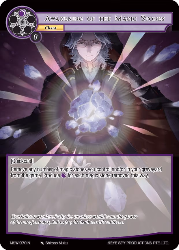 Awakening of the Magic Stones