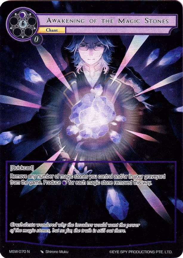 Awakening of the Magic Stones