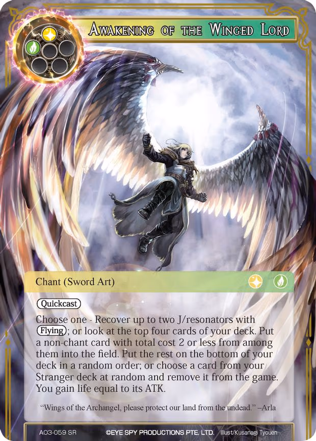 Awakening of the Winged Lord