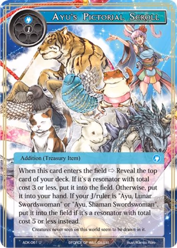 Ayu's Pictorial Scroll
