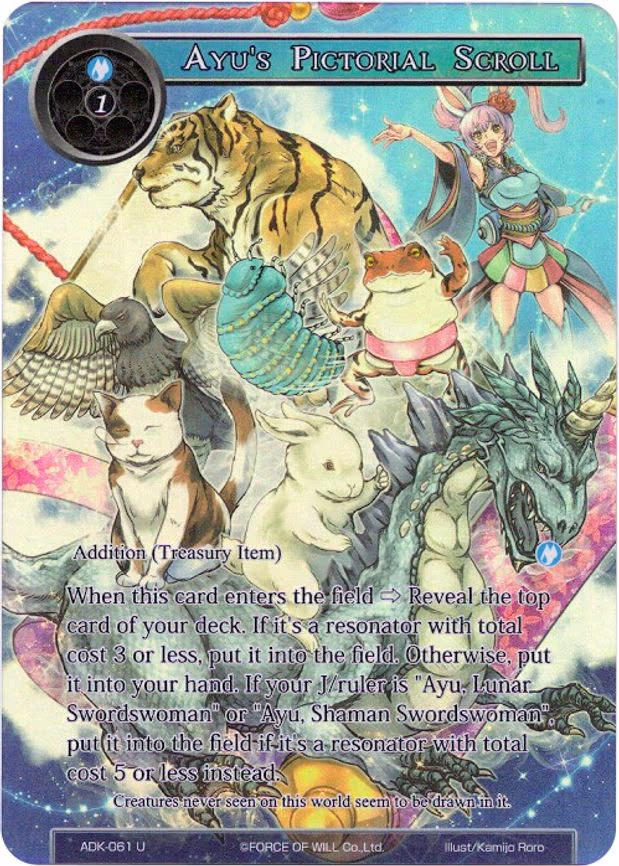Ayu's Pictorial Scroll