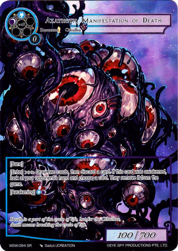 Azathoth, Manifestation of Death