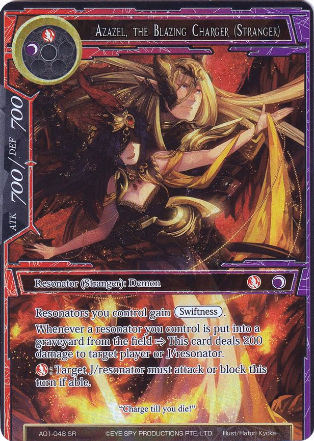 Azazel, the Blazing Charger (Stranger)