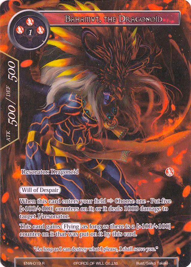 Bahamut, the Dragonoid