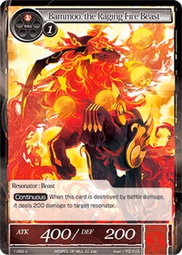 Bammoo, the Raging Fire Beast
