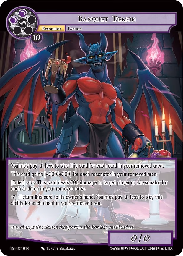 Banquet Demon - Rare (TST-048)