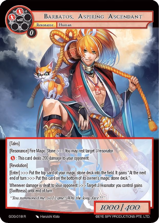 Barbatos, Aspiring Ascendant