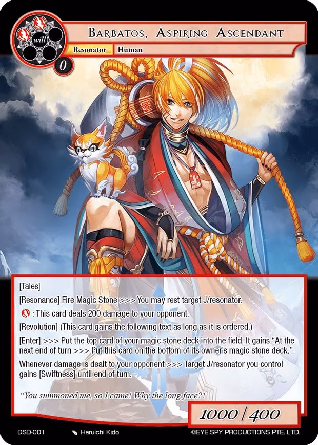 Barbatos, Aspiring Ascendant