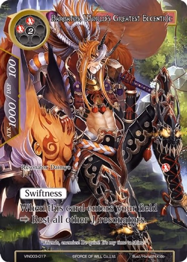 Barbatos, World's Greatest Eccentric