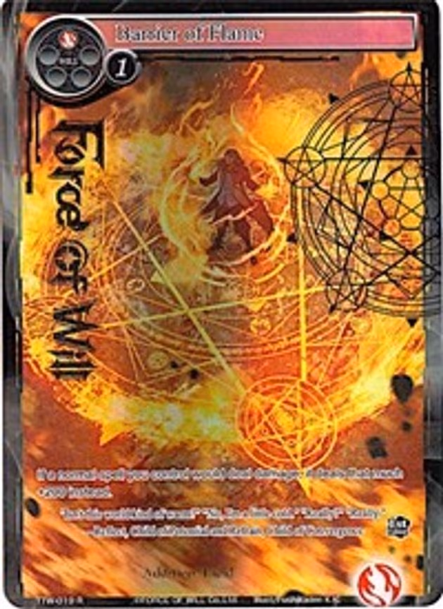 Barrier of Flame