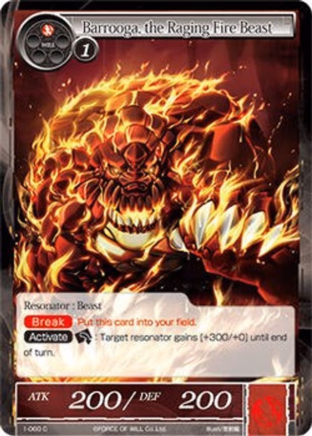 Barrooga, the Raging Fire Beast
