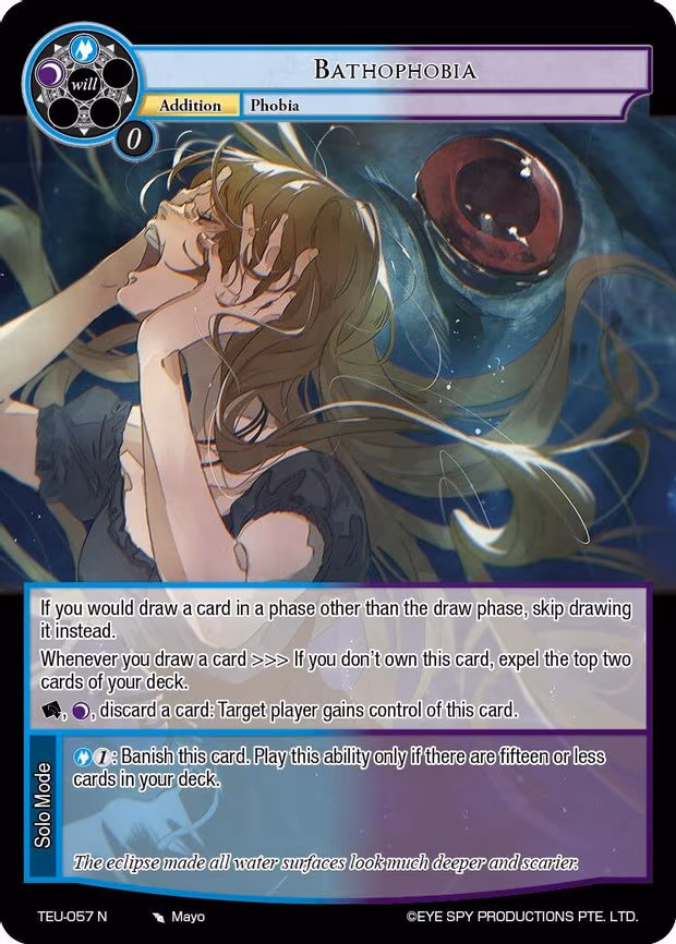 Bathophobia