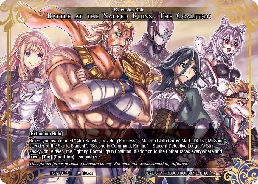 Battle at the Sacred Ruins: The Coalition - XR (TSR-090 XR)