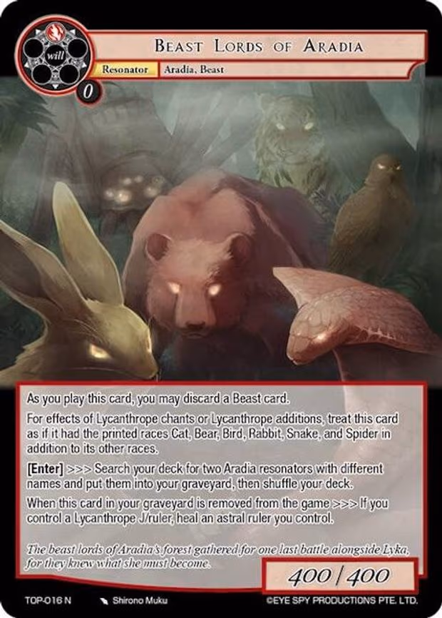 Beast Lords of Aradia