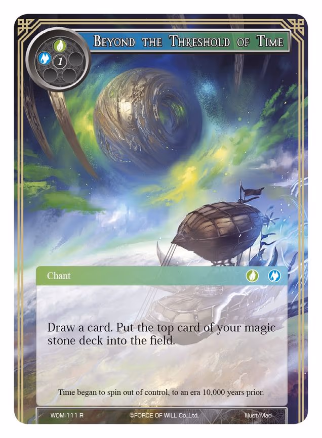 Beyond the Threshold of Time