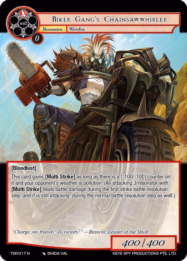 Biker Gang's Chainsawwhirler - Normal (TSR-017 N)