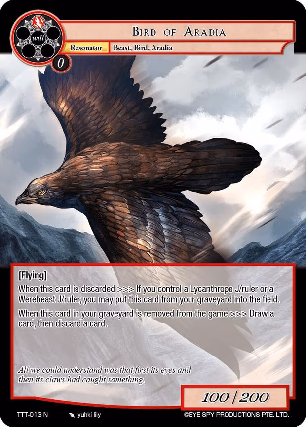Bird of Aradia - Normal (TTT-013 N)