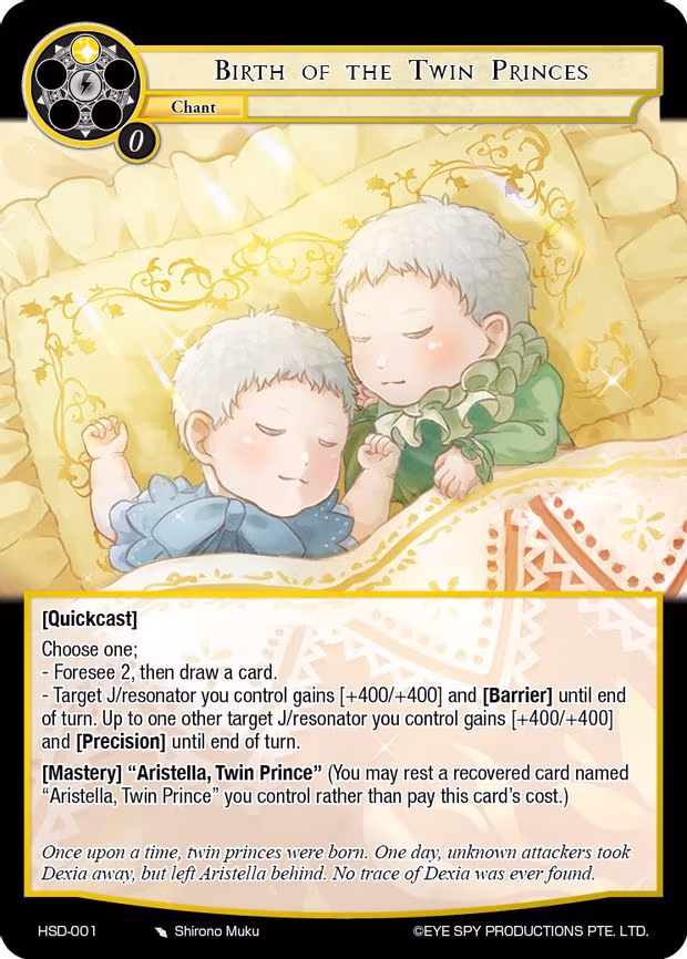 Birth of the Twin Princes