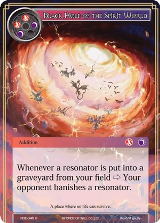 Black Hole of the Spirit World