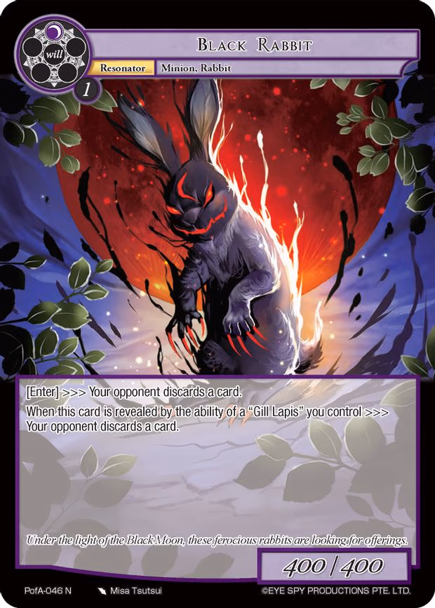 Black Rabbit - Normal (PofA-046)