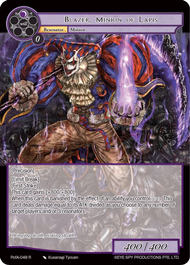 Blazer, Minion of Lapis - Rare (PofA-048)