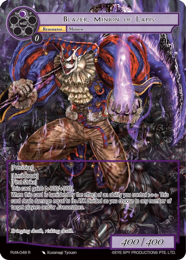 Blazer, Minion of Lapis - Rare (PofA-048)