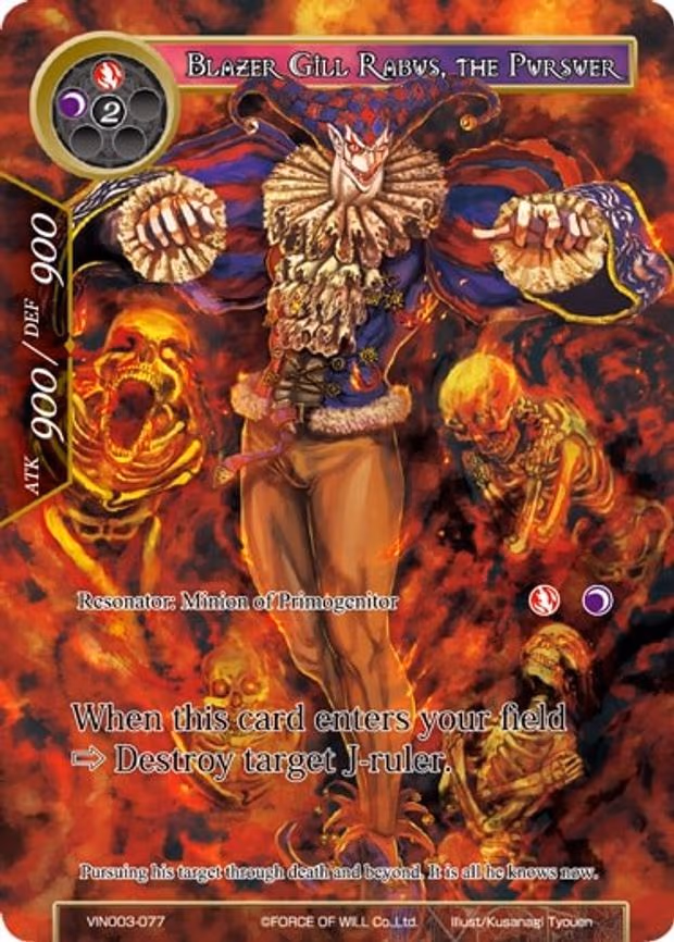 Blazer Gill Rabus, the Pursuer