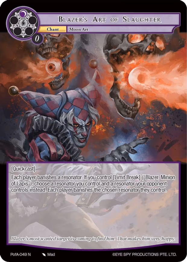 Blazer's Art of Slaughter - Normal (PofA-049)
