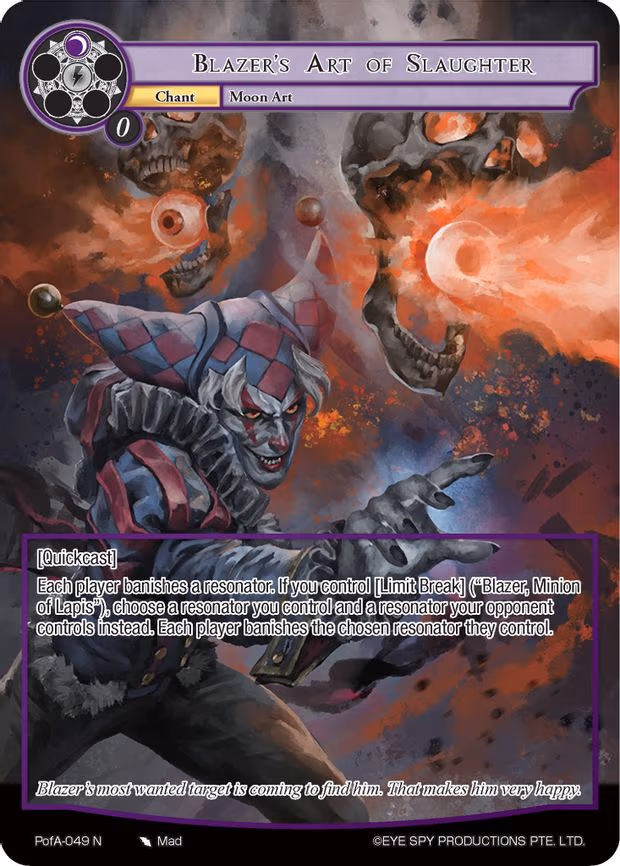 Blazer's Art of Slaughter - Normal (PofA-049)