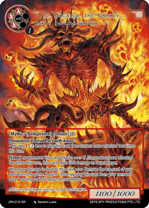 Bogallo, the Unholy