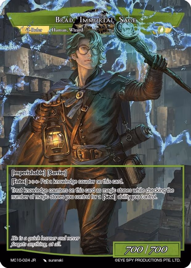 Brad, Immortal Sage