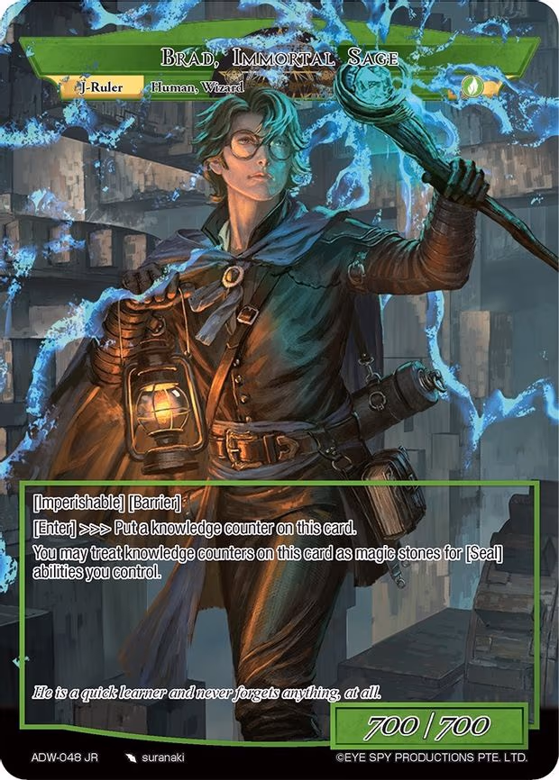 Brad, Immortal Sage