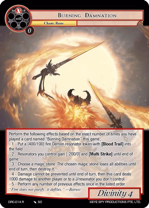 Burning Damnation