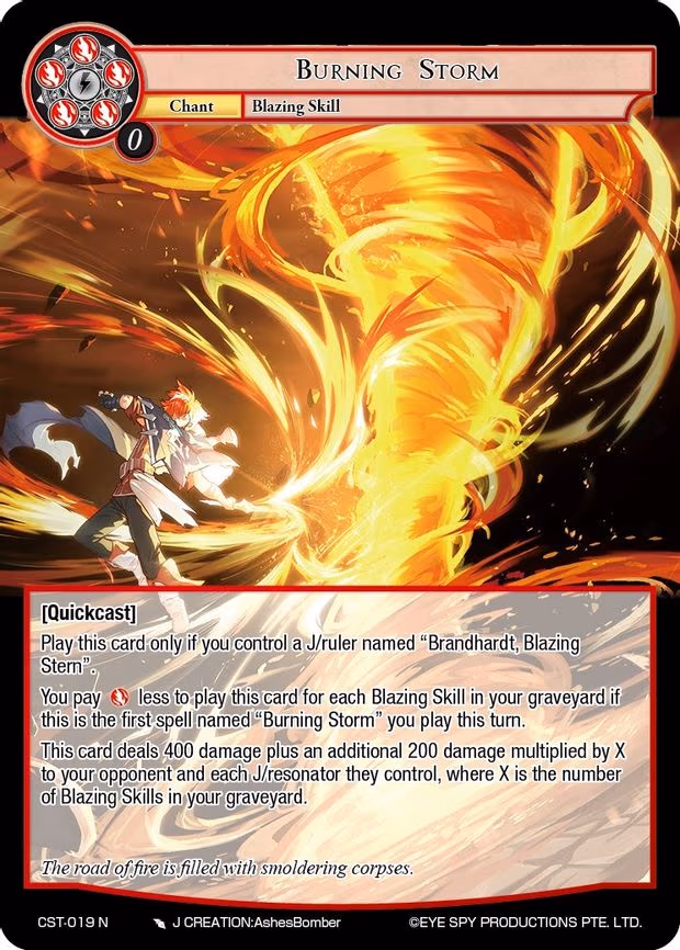Burning Storm