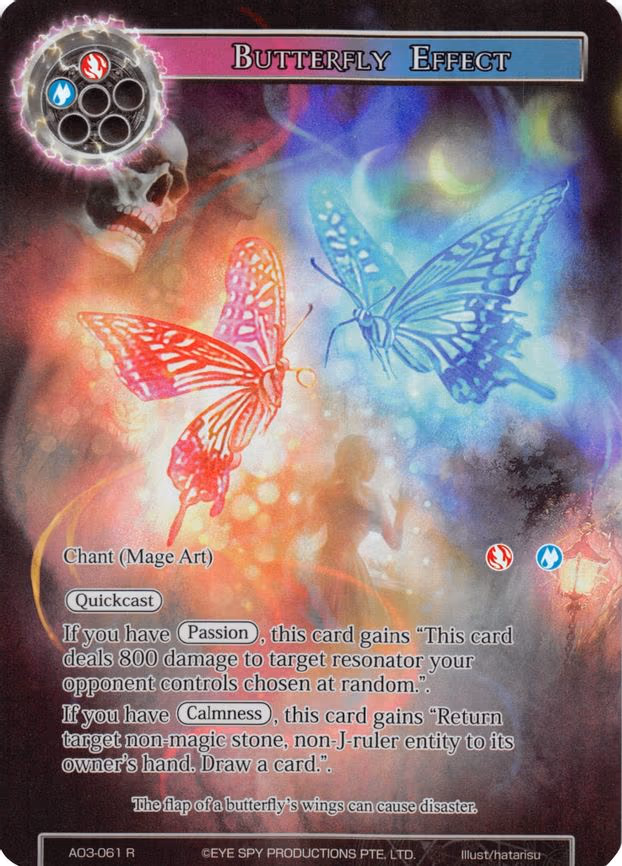 Butterfly Effect - Rare (AO3-061)
