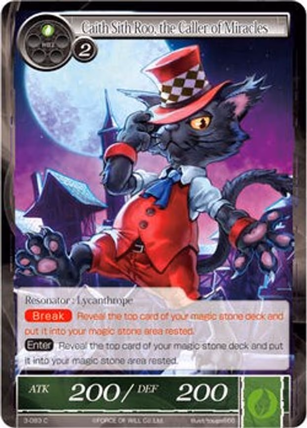 Caith Sith Roo, the Caller of Miracles - Common (3-083)