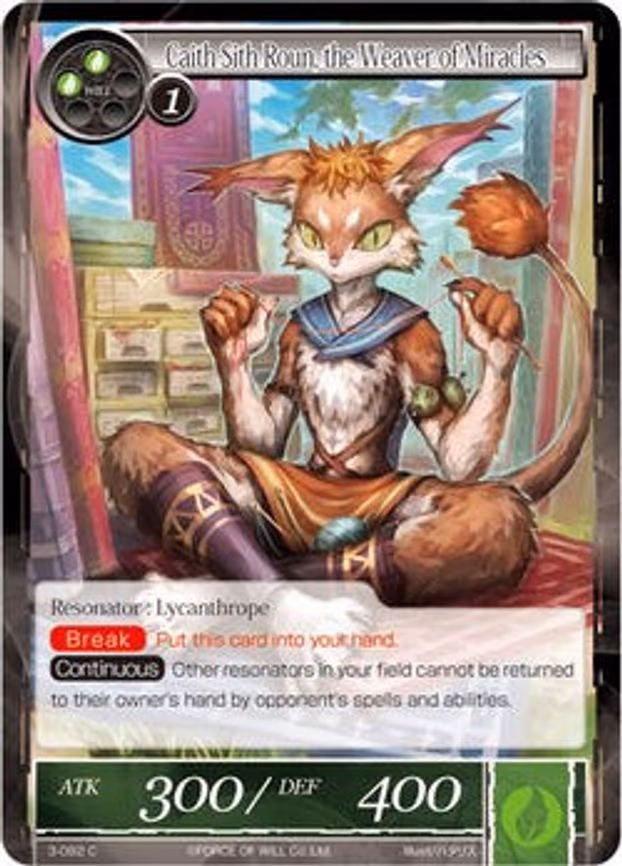 Caith Sith Roun, the Weaver of Miracles - Common (3-082)