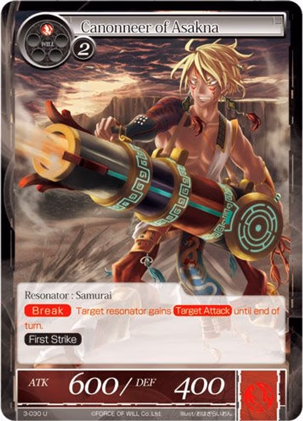 Cannonneer of Asakna - Uncommon (3-030)