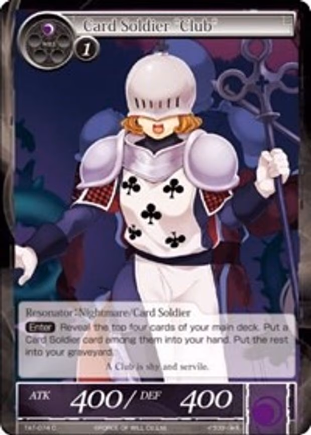 Card Soldier "Club"