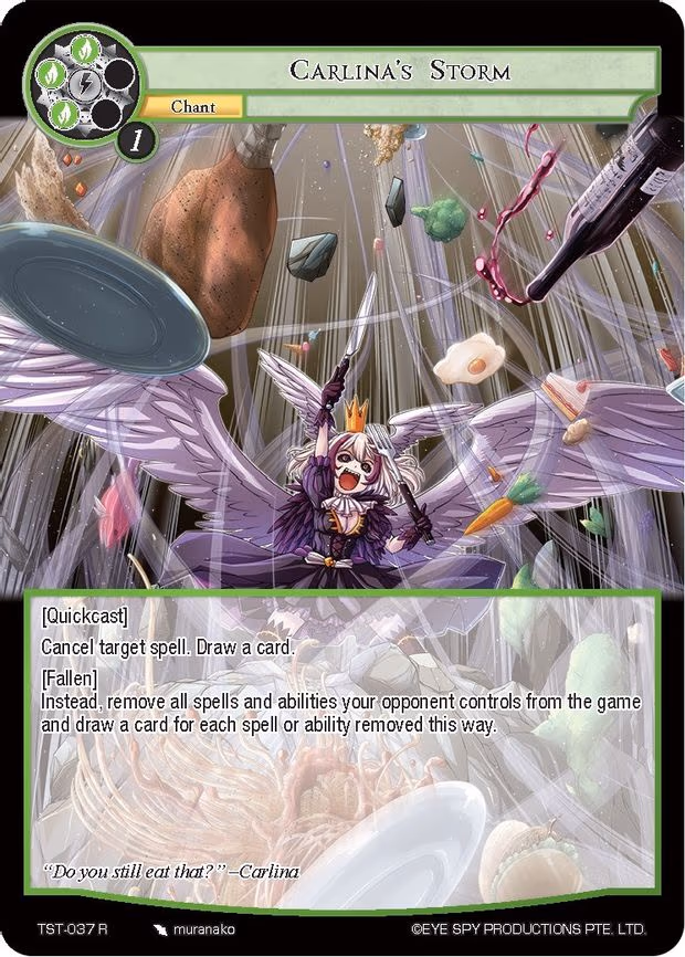 Carlina's Storm - Rare (TST-037)