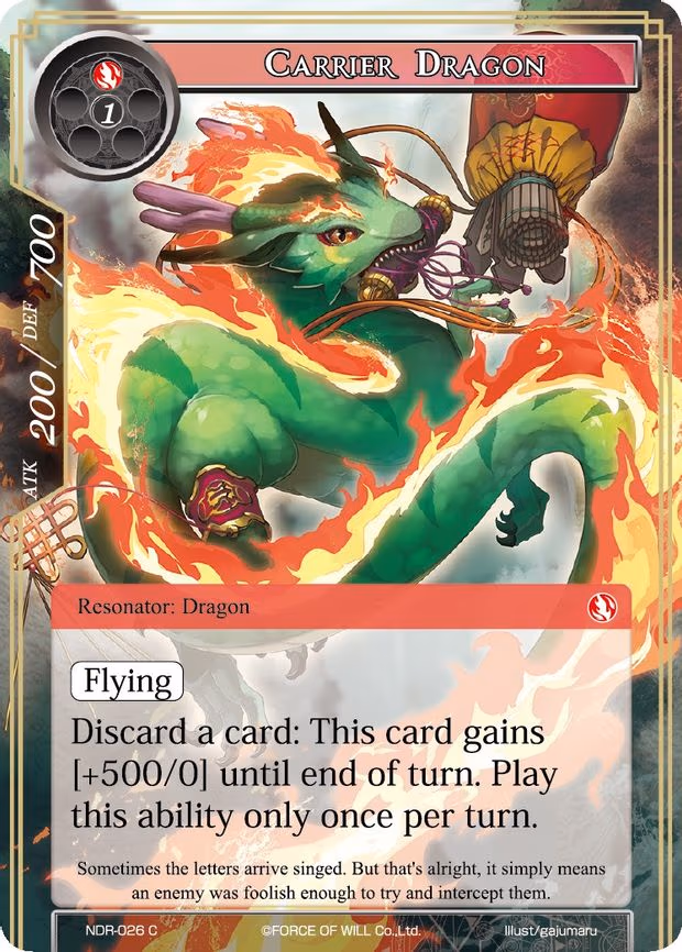 Carrier Dragon - Common (NDR-026)