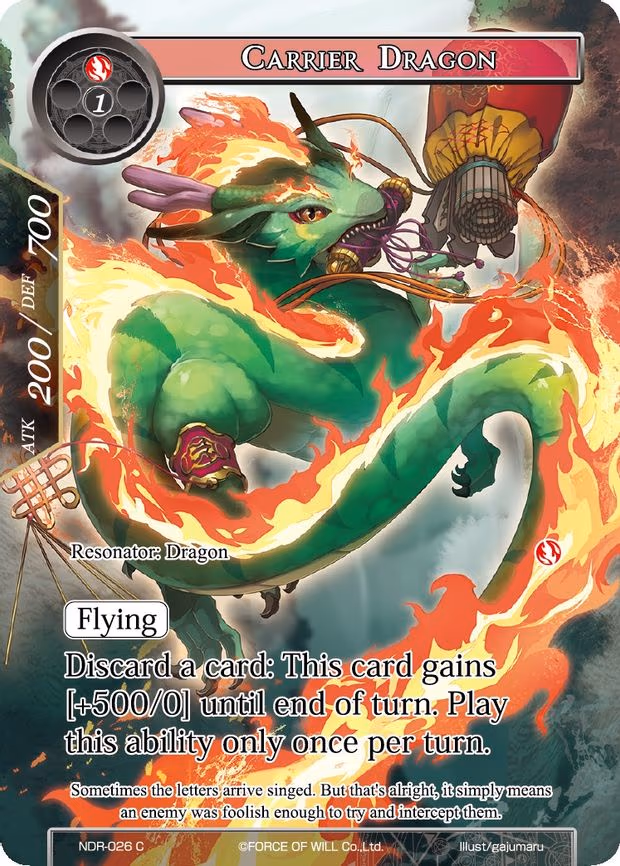 Carrier Dragon - Common (NDR-026)